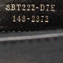 Pre Owned Fendi Black Leather Small Demi Jour Top Handle Bag