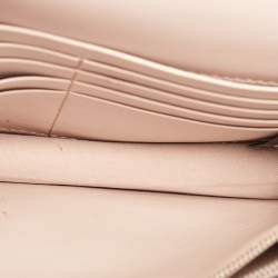 Fendi Blush Pink Leather F is Fendi Medium Envelope Wallet On Chain