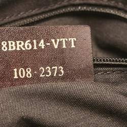 Pre Owned Fendi Teal Blue Leather Mia Flap Shoulder Bag