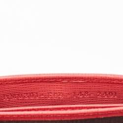 Fendi Multicolor Leather Elite Accordion Card Case