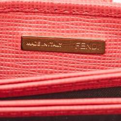 Fendi Multicolor Leather Elite Accordion Card Case