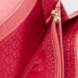 مملوكة مسبقًا Fendi Tobacco Zucca Coated Canvas Continental Wallet