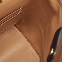 مملوكة مسبقًا حقيبة قيثارة صغيرة جلد أسود من فندي