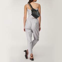 مملوكة مسبقًا حقيبة قيثارة صغيرة جلد أسود من فندي