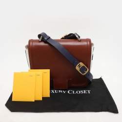 Pre Owned Fendi Multicolor Leather Shoulder Bag