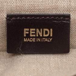 Pre Owned Fendi Multicolor Leather Shoulder Bag