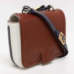 Pre Owned Fendi Multicolor Leather Shoulder Bag