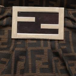 Pre Owned حقيبة يد فندي ميا كانفاس وزكا توباكو