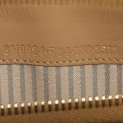 Fendi Gold Embossed Patent Leather Fendilicious Continental Wallet