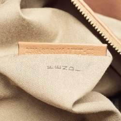 Pre Owned Fendi Brown Leather Large Mia Shoulder Bag