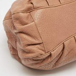 Pre Owned Fendi Brown Leather Large Mia Shoulder Bag