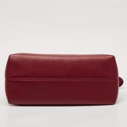 Fendi Red Leather Small By The Way Bag