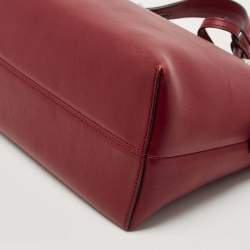 Fendi Red Leather Small By The Way Bag