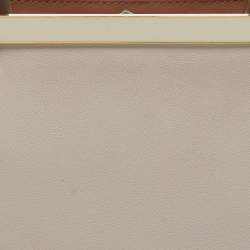 Fendi Light Beige Leather Small 2Jours Tote