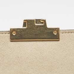 Pre Owned Fendi Brown/Black FF Embossed Leather Kan U Shoulder Bag