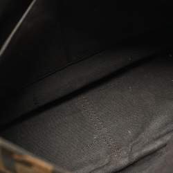 Fendi Tobacco Zucca Canvas Flap Crossbody Bag