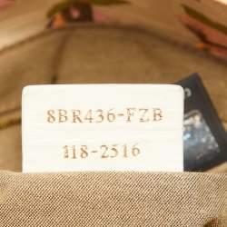 Pre Owned Fendi Beige Floral Print Zucca Canvas and Leather Chef Shoulder Bag