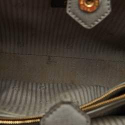 Fendi Grey Leather Small 2Jours Tote