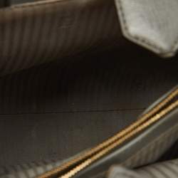 Fendi Grey Leather Small 2Jours Tote