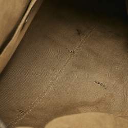 Fendi Tobacco Zucca Canvas Boston Boston Bag
