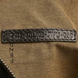 Fendi Tobacco Zucca Canvas Boston Boston Bag