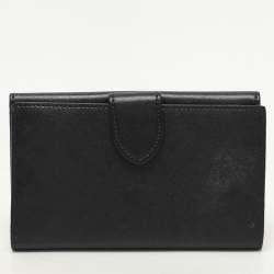 Fendi Black Leather By The Way Bifold Wallet