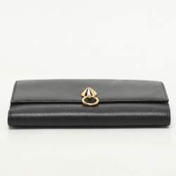 Fendi Black Leather By The Way Bifold Wallet