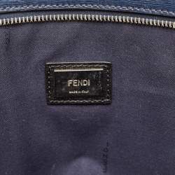 Fendi Red Leather Monster Roll Tote