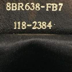 مملوكة مسبقًا Fendi Black Shimmer Leather Large Mama Forever Flap Shoulder Bag