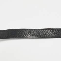 مملوكة مسبقًا Fendi Black Shimmer Leather Large Mama Forever Flap Shoulder Bag