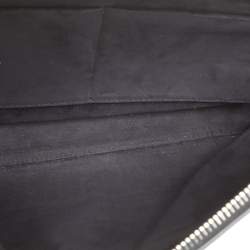 Fendi Black Leather Dotcom Top Handle Bag