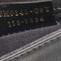 Fendi Black Leather Tube Wallet on Chain