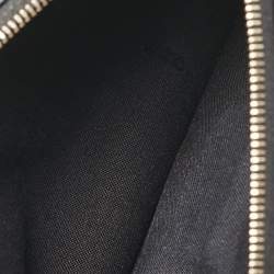 Fendi Black Leather Tube Wallet on Chain