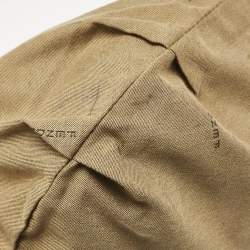 Pre Owned Fendi Tobacco Zucca Canvas Chef Chain Hobo