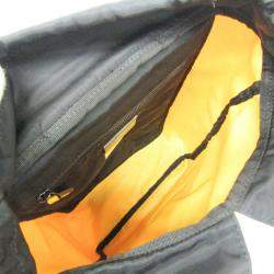 Fendi Yellow Nylon Fendines Sling Backpack