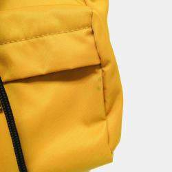 Fendi Yellow Nylon Fendines Sling Backpack