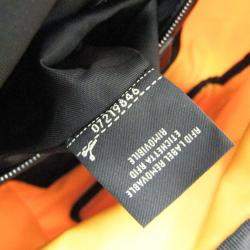Fendi Yellow Nylon Fendines Sling Backpack