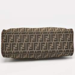 Fendi Tobacco Zucca Canvas Medium Chef De Jour Bag