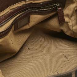 Fendi Tobacco Zucca Canvas Medium Chef De Jour Bag