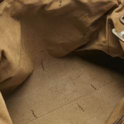Fendi Tobacco Zucca Canvas Medium Chef De Jour Bag