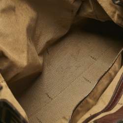 Fendi Tobacco Zucca Canvas Medium Chef De Jour Bag
