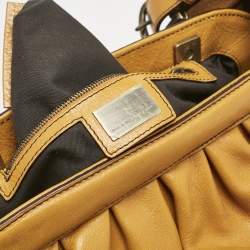 Fendi Tan Leather Doctor B Hobo
