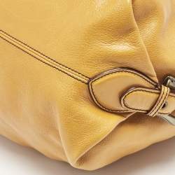 Fendi Tan Leather Doctor B Hobo