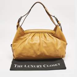 Fendi Tan Leather Doctor B Hobo