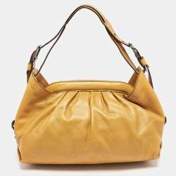 Fendi Tan Leather Doctor B Hobo