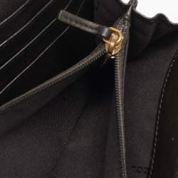 Fendi Tobacco Zucca Canvas FF Logo Continental Wallet