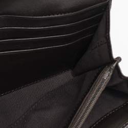 Fendi Tobacco Zucca Canvas FF Logo Continental Wallet