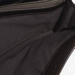 Fendi Tobacco Zucca Canvas FF Logo Continental Wallet
