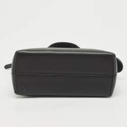 Fendi Black Leather Mini By The Way Shoulder Bag