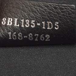 Fendi Black Leather Mini By The Way Shoulder Bag